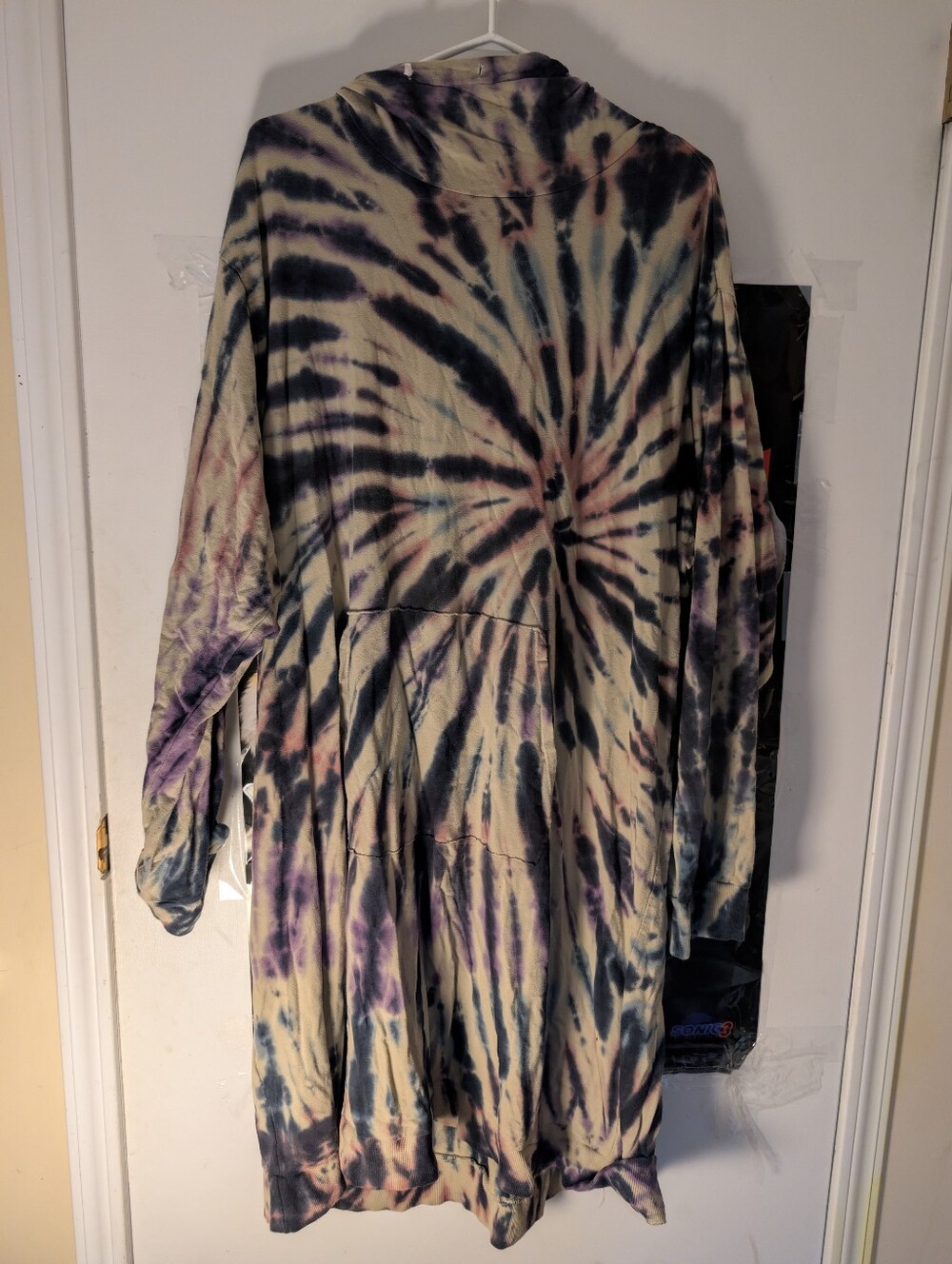 Torrid Multi Tie-Dye French Terry Hooded Sweatshirt Dress - Size 4 / 4X